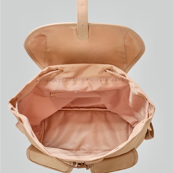Year of Ours Peach Drawstring Bag NWT main image 4